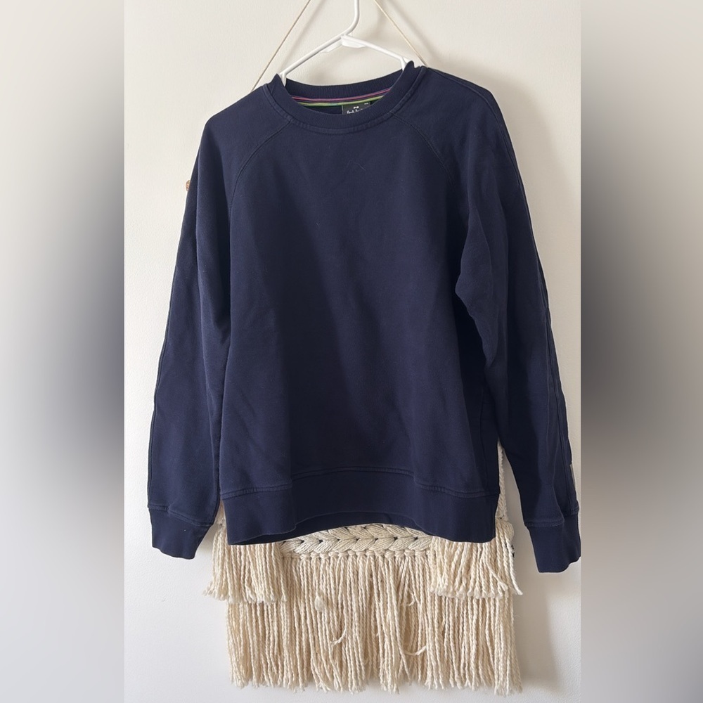 PS Paul Smith Mens Classic Crewneck Long Sleeve Sweatshirt Navy Size XXL